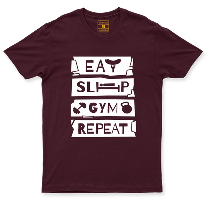 Drifit Shirt: Gym Repeat