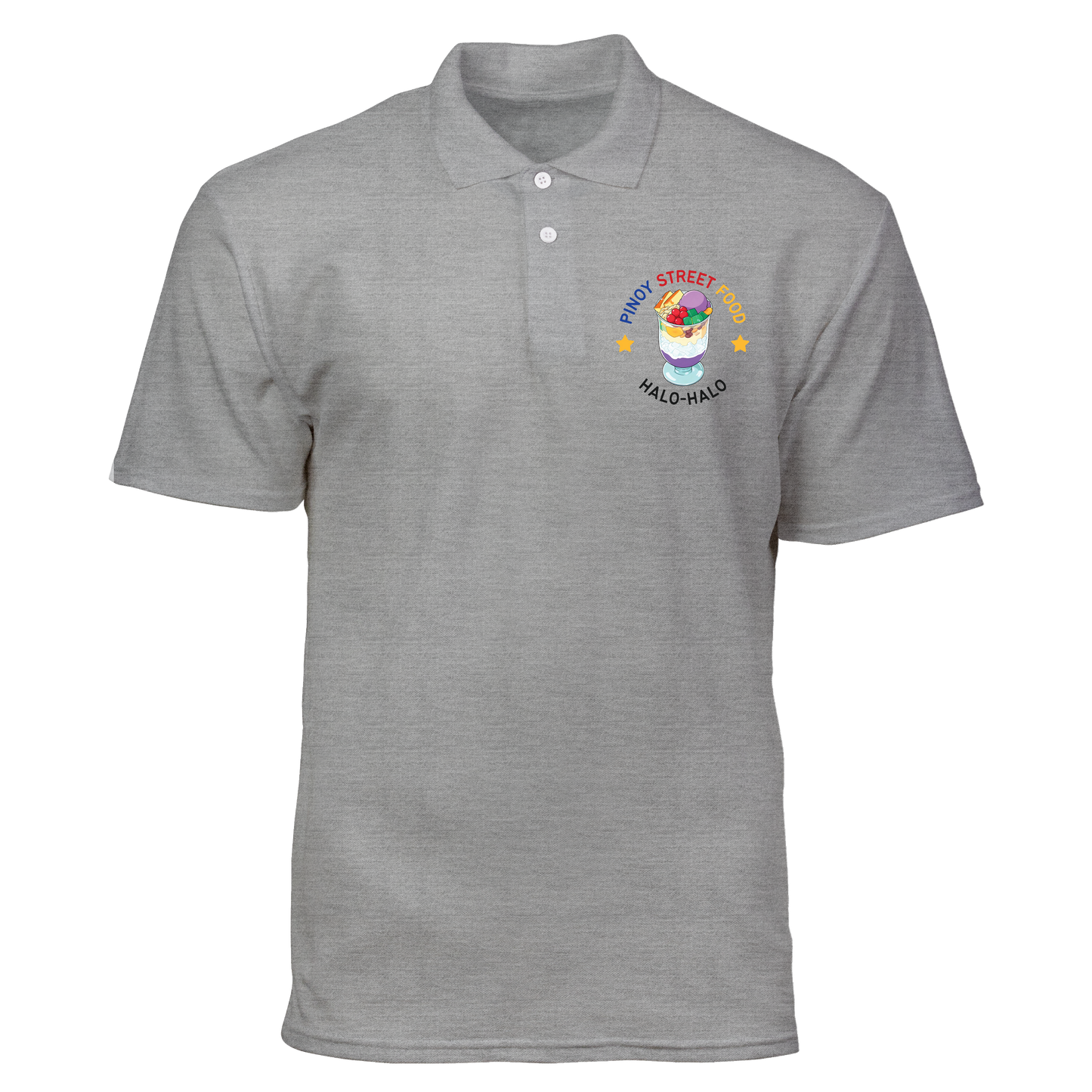 Cotton Polo Shirt: Halo Halo