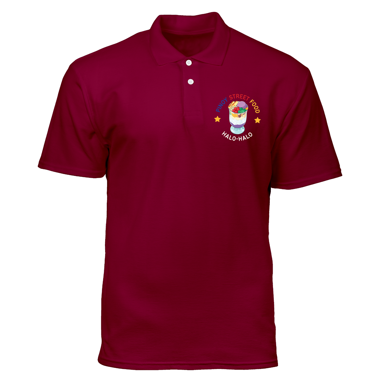 Cotton Polo Shirt: Halo Halo
