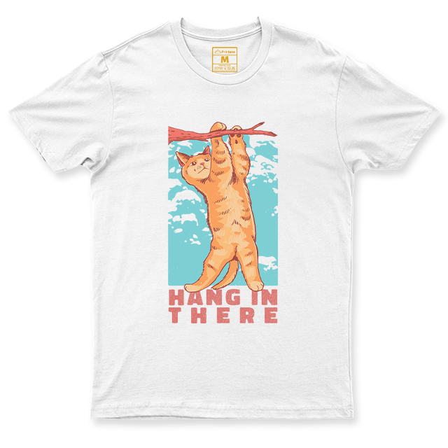 C. Spandex Shirt: Hang in There