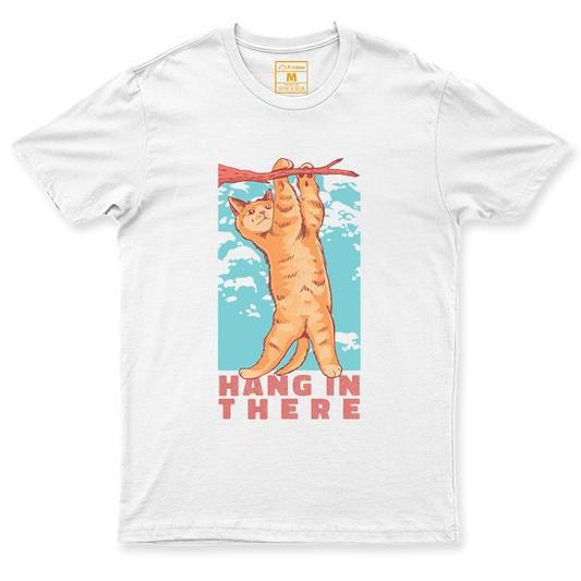 C. Spandex Shirt: Hang in There