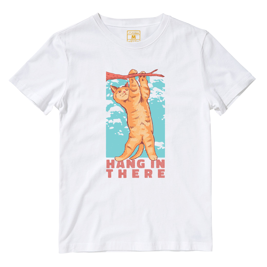 Cotton Shirt: Hang In There