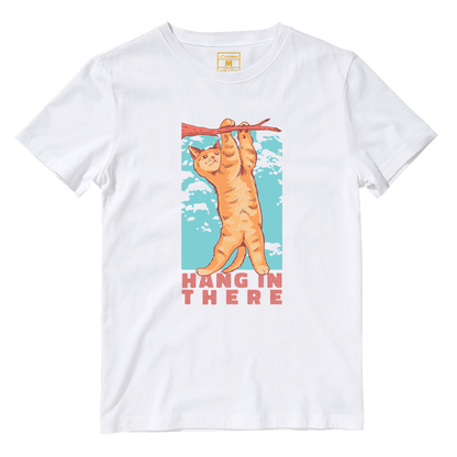 Cotton Shirt: Hang In There