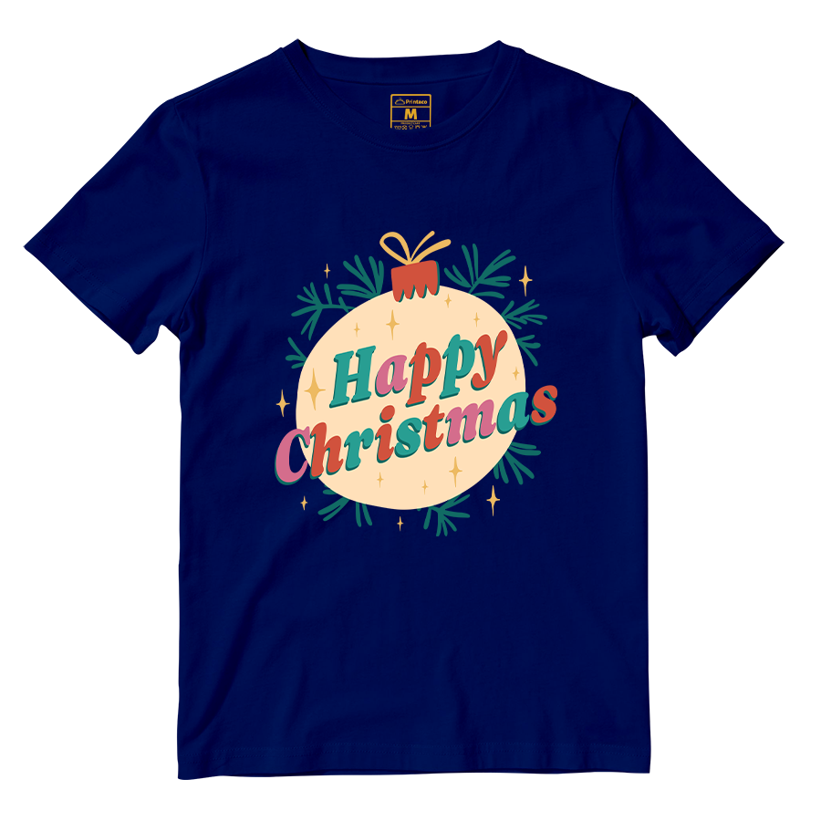 Cotton Shirt: Happy Christmas