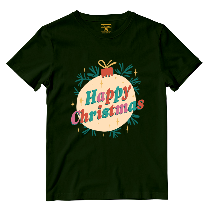 Cotton Shirt: Happy Christmas