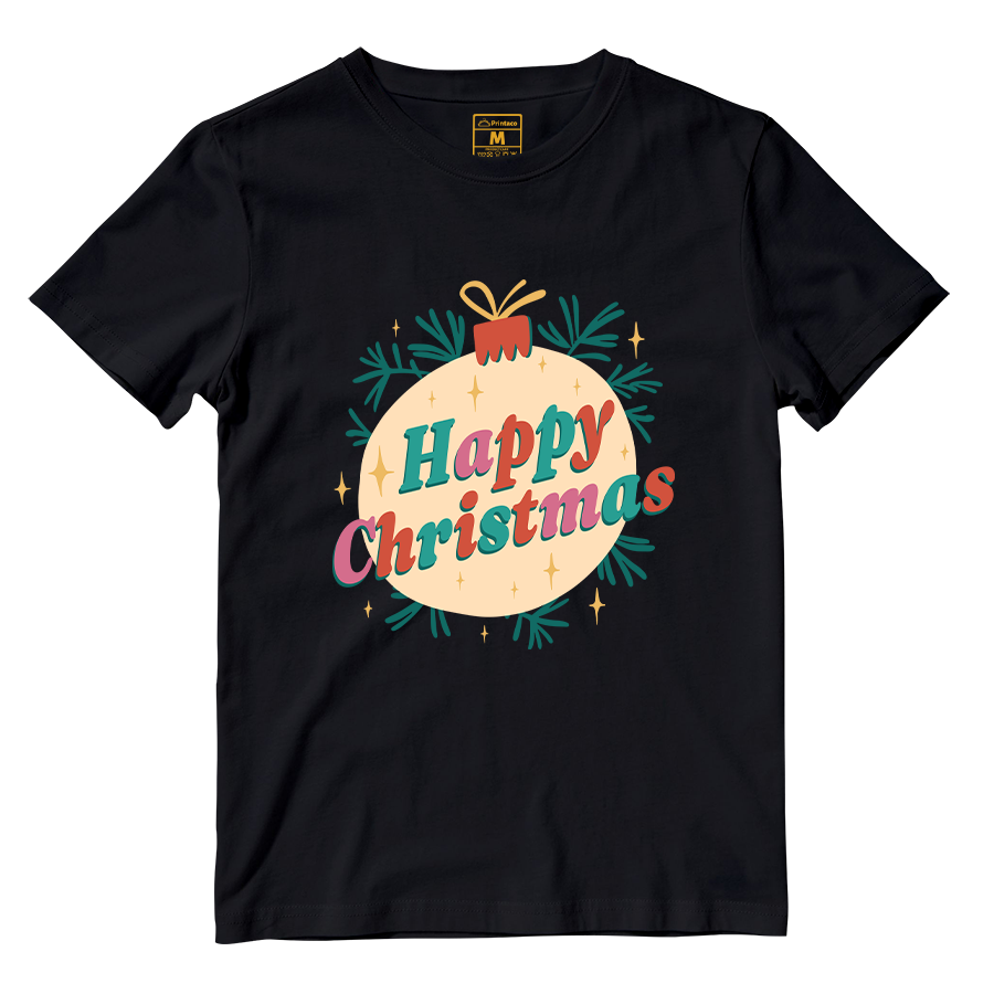 Cotton Shirt: Happy Christmas
