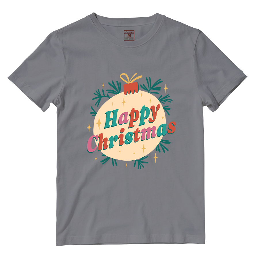 Cotton Shirt: Happy Christmas