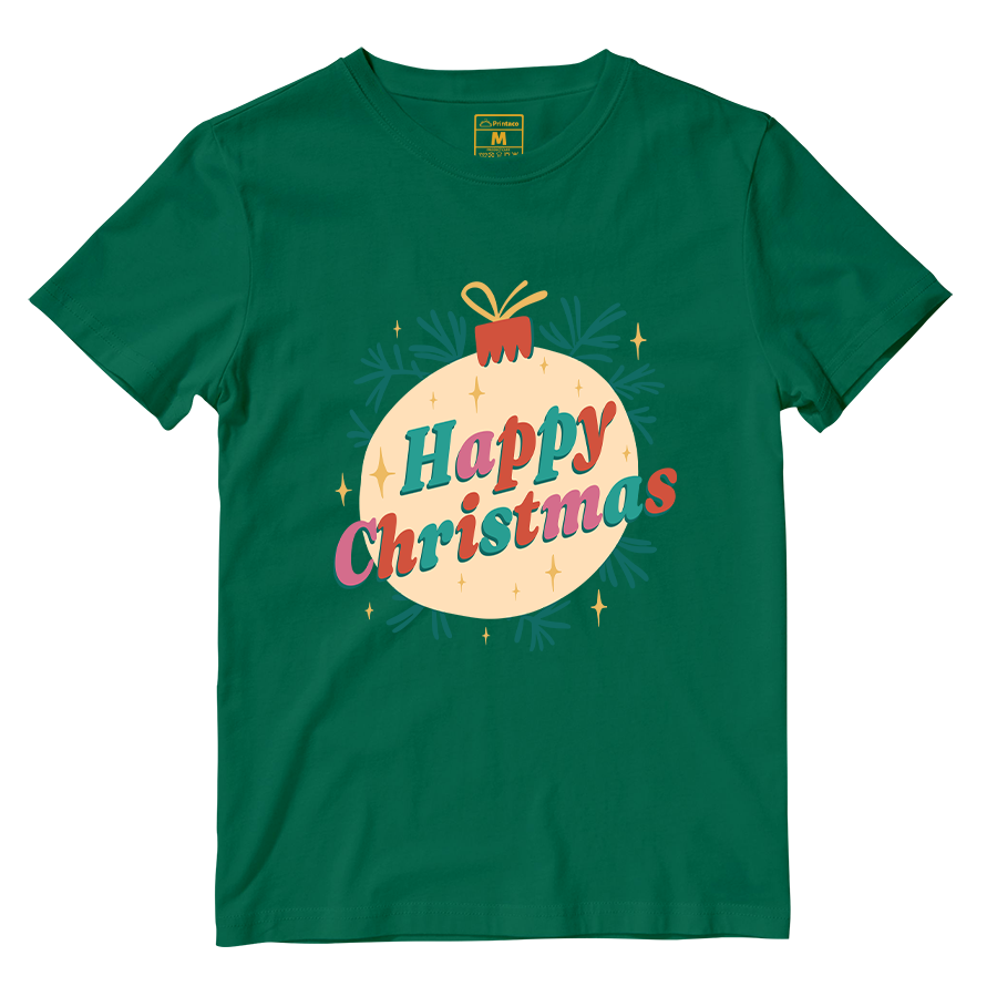 Cotton Shirt: Happy Christmas