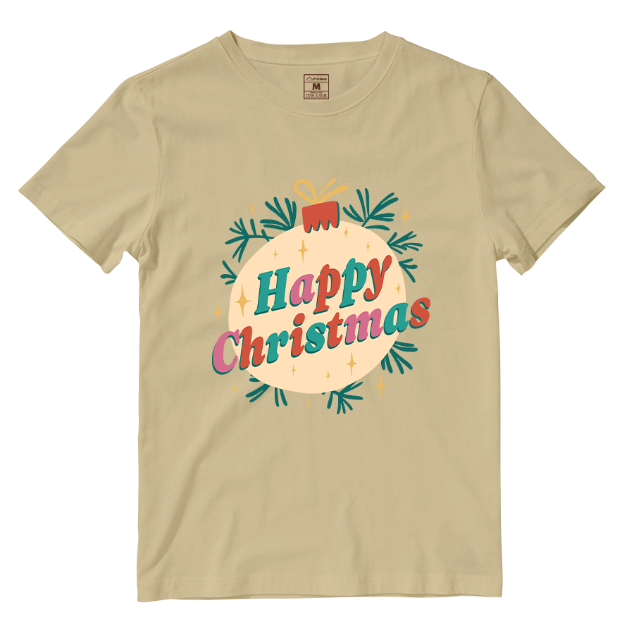 Cotton Shirt: Happy Christmas