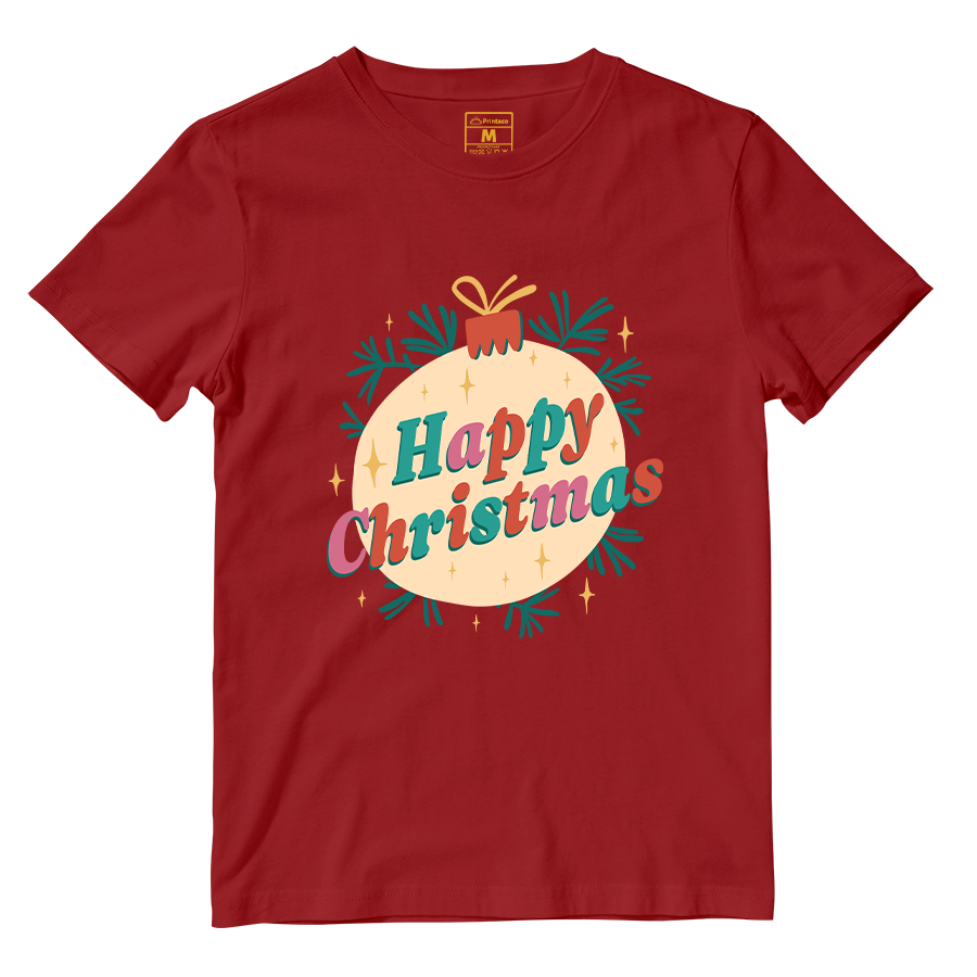Cotton Shirt: Happy Christmas
