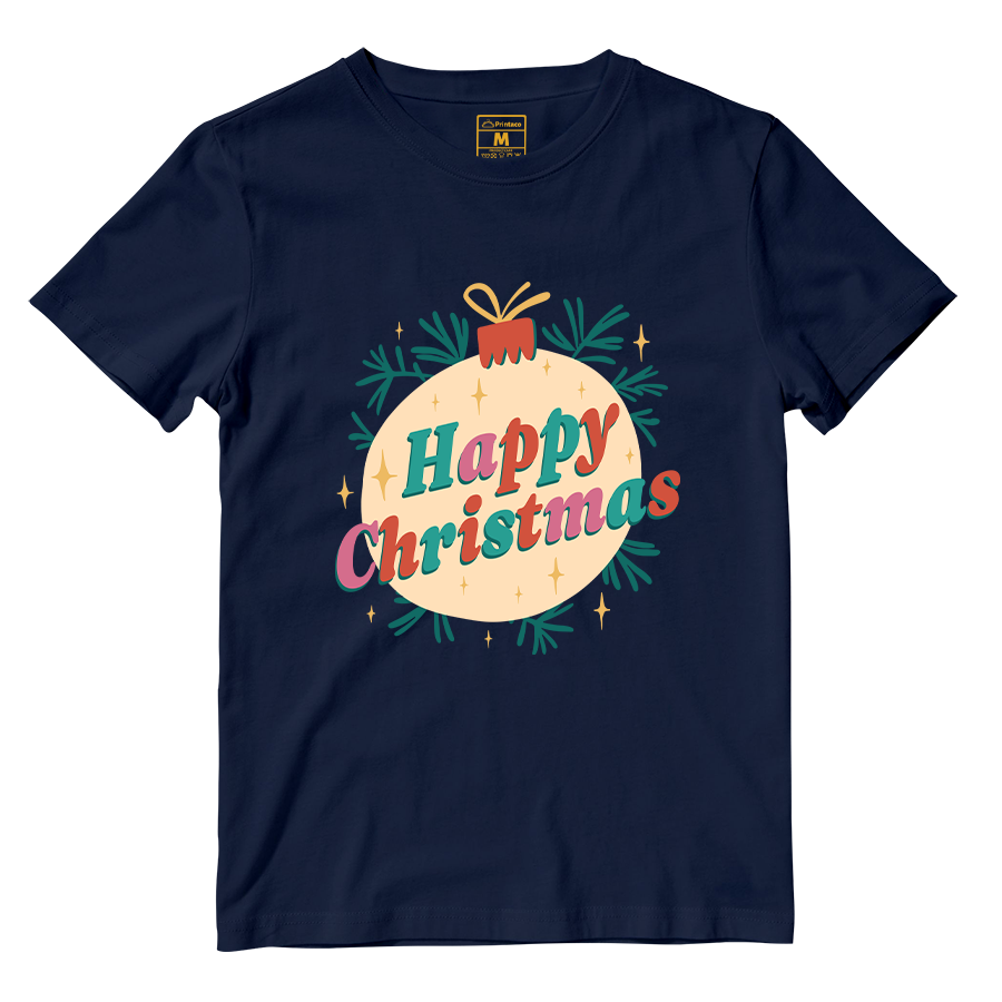 Cotton Shirt: Happy Christmas