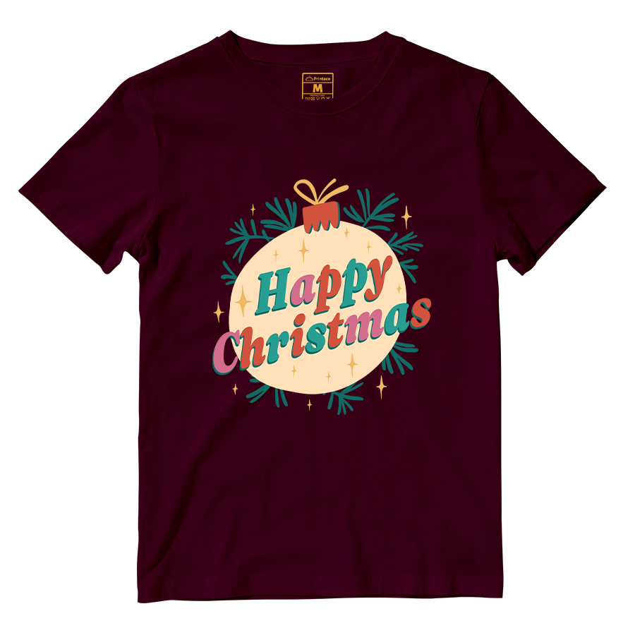 Cotton Shirt: Happy Christmas