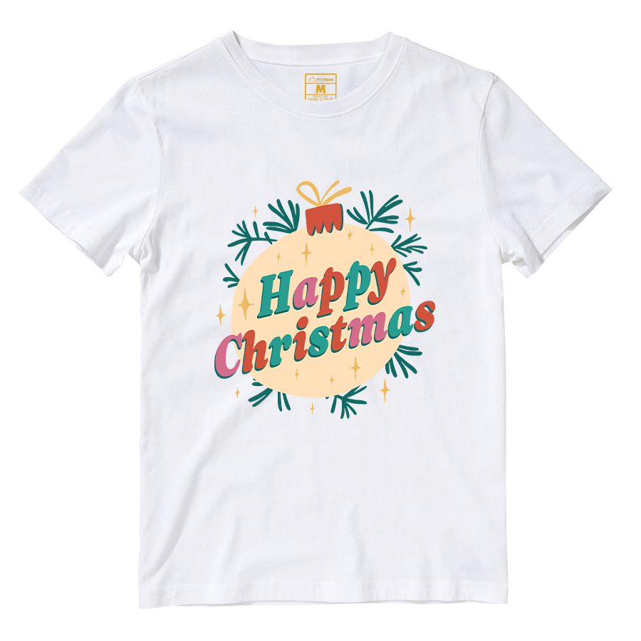 Cotton Shirt: Happy Christmas