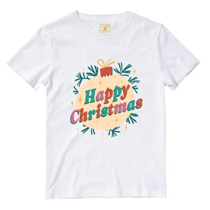 Cotton Shirt: Happy Christmas
