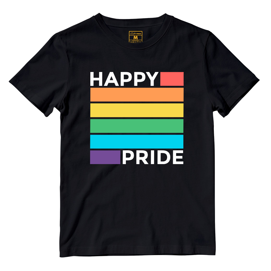 Cotton Shirt: Happy Pride