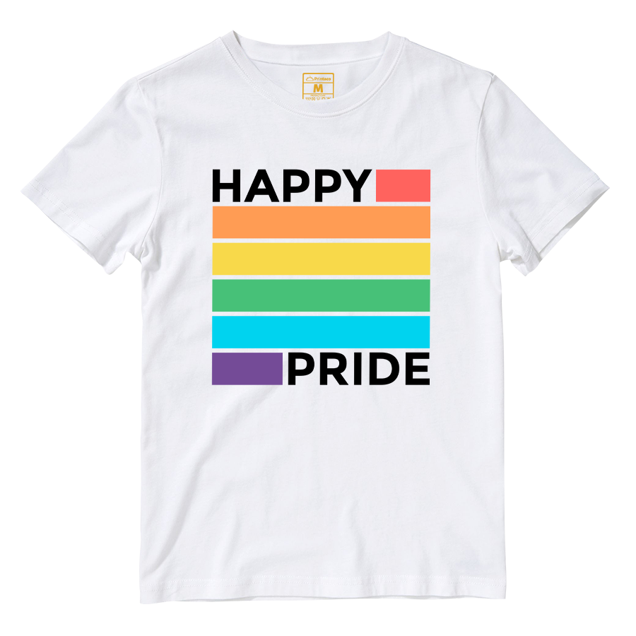 Cotton Shirt: Happy Pride