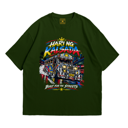 Premium Oversized Cotton Shirt: Hari Kalsada