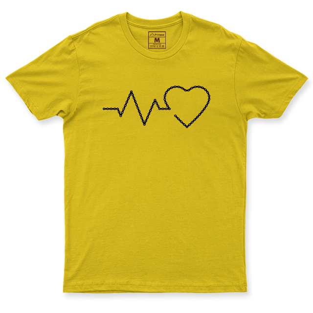 Drifit Shirt: Heart Chain