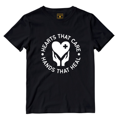 Cotton Shirt: Hearts That Care