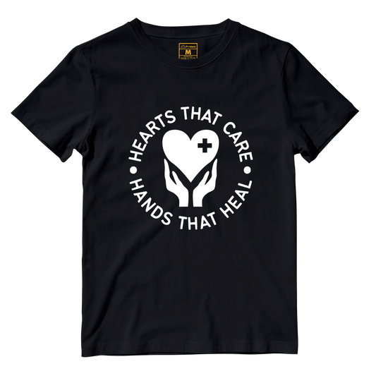 Cotton Shirt: Hearts That Care