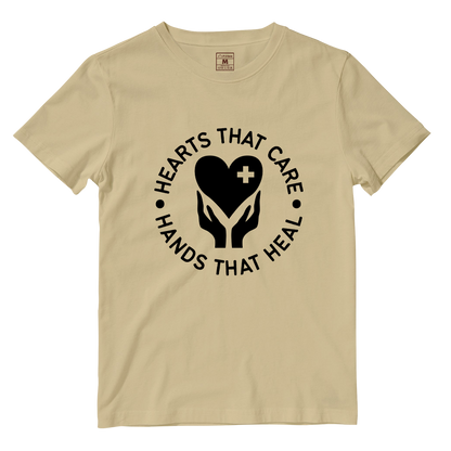 Cotton Shirt: Hearts That Care