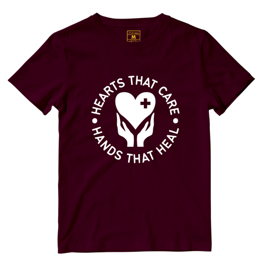 Cotton Shirt: Hearts That Care