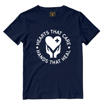 Cotton Shirt: Hearts That Care