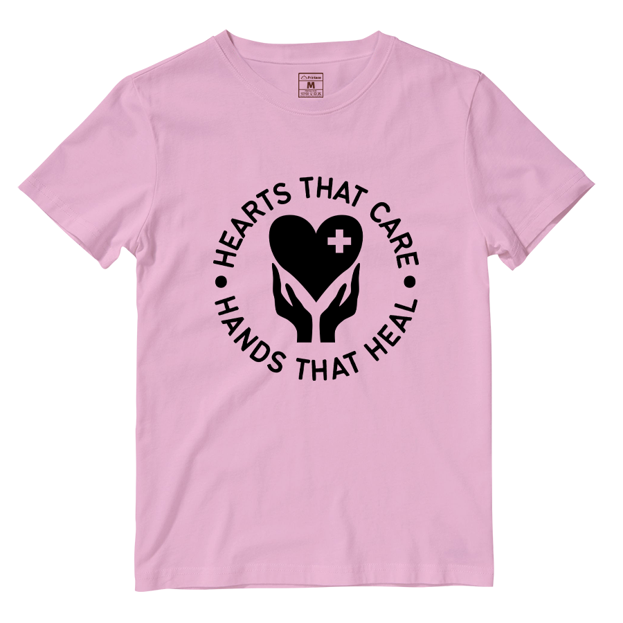 Cotton Shirt: Hearts That Care