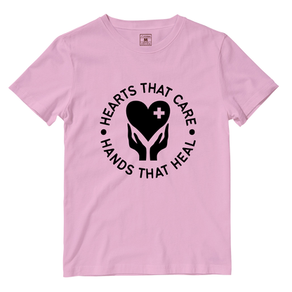 Cotton Shirt: Hearts That Care
