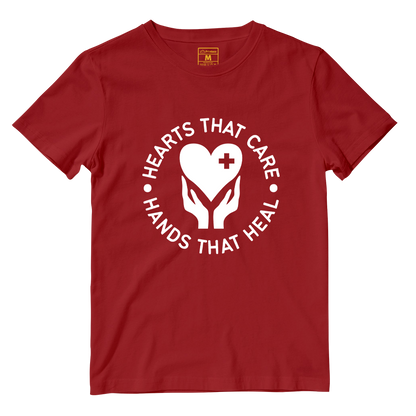 Cotton Shirt: Hearts That Care