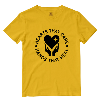 Cotton Shirt: Hearts That Care