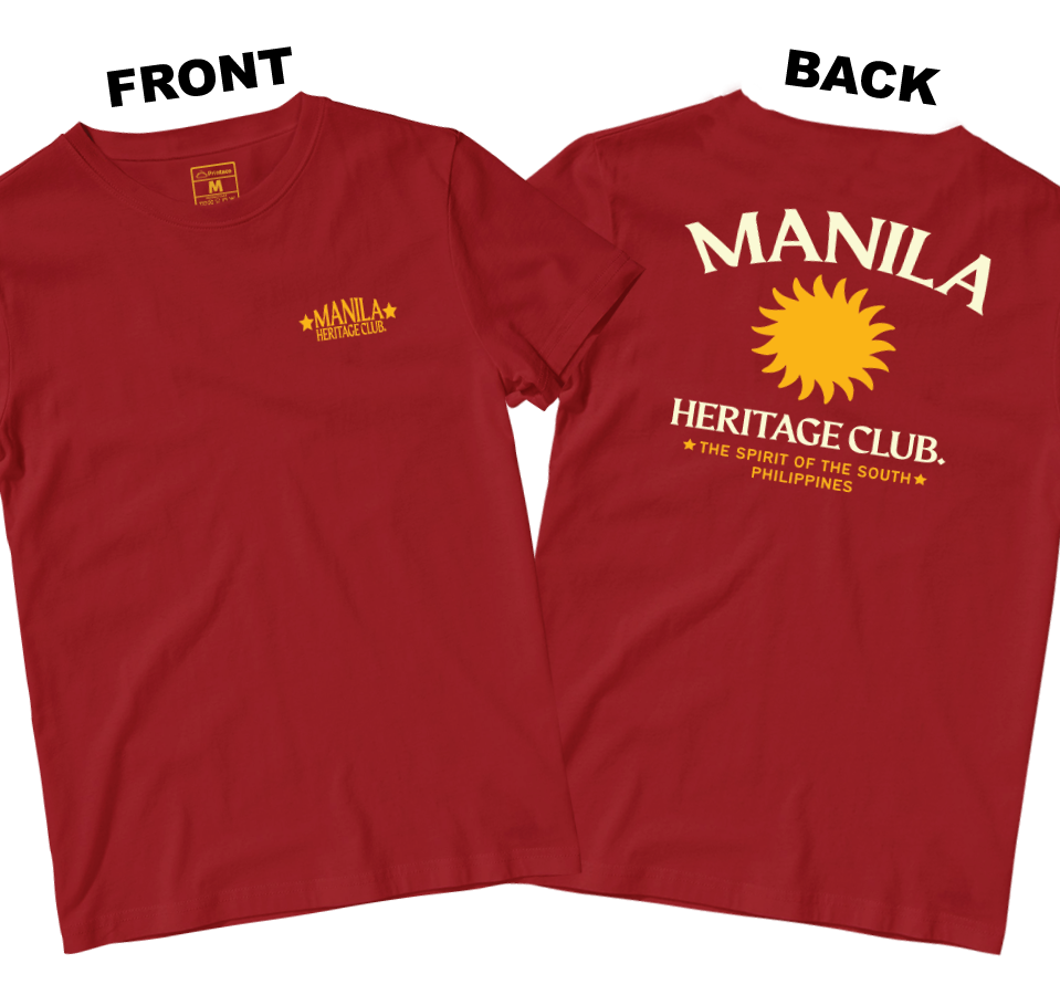 Cotton Shirt: Heritage Club (Front and Back)
