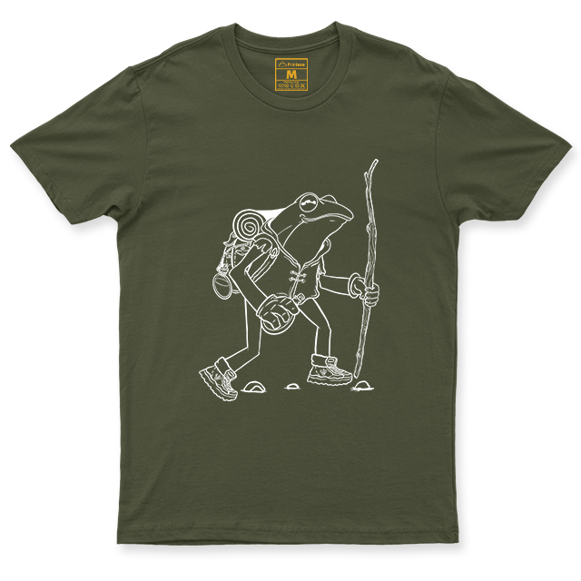 Drifit Shirt: Hiking Frog