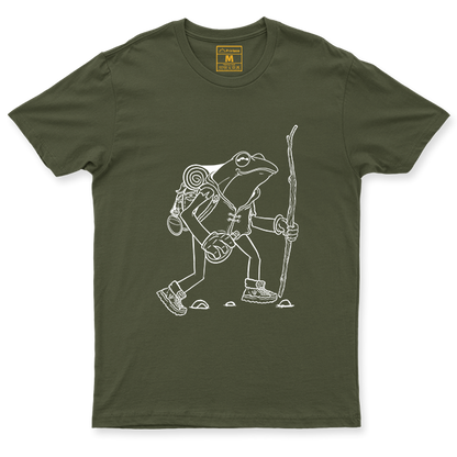 Drifit Shirt: Hiking Frog