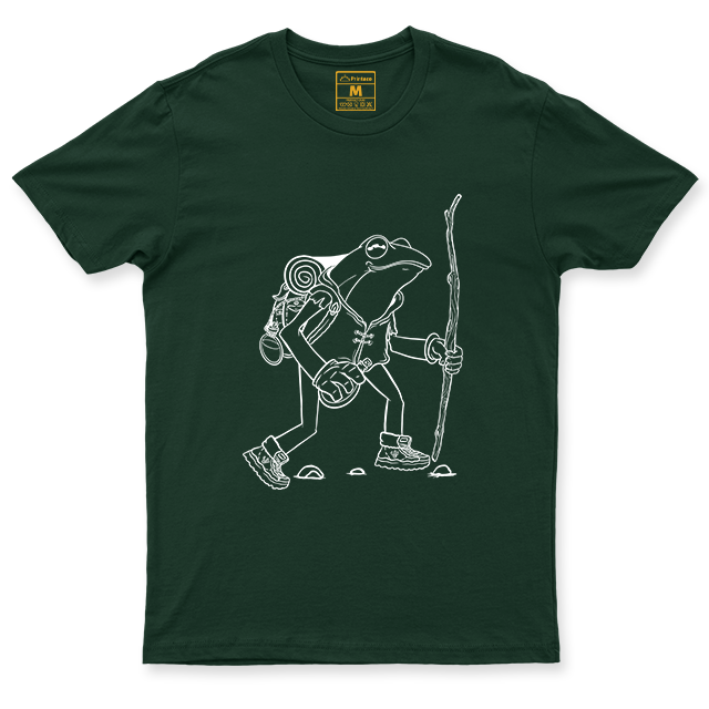 Drifit Shirt: Hiking Frog