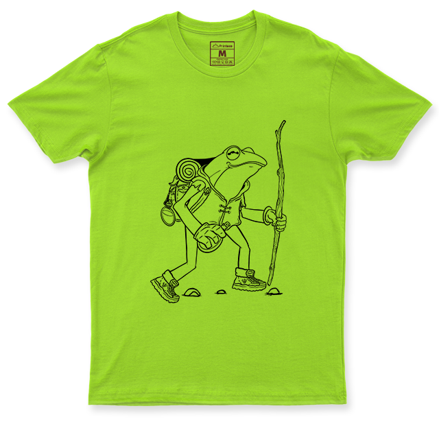 Drifit Shirt: Hiking Frog