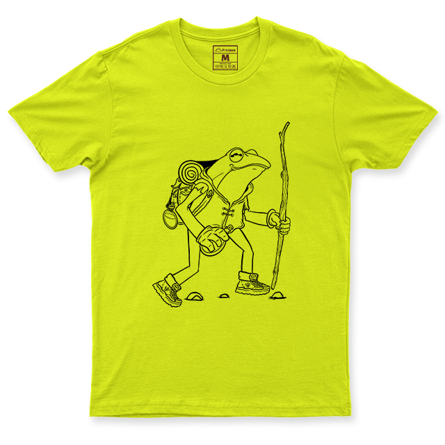 Drifit Shirt: Hiking Frog