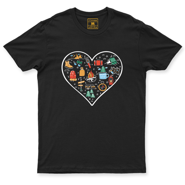 Drifit Shirt: Hiking Heart