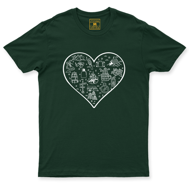 Drifit Shirt: Hiking Heart