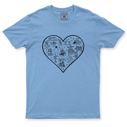 Drifit Shirt: Hiking Heart