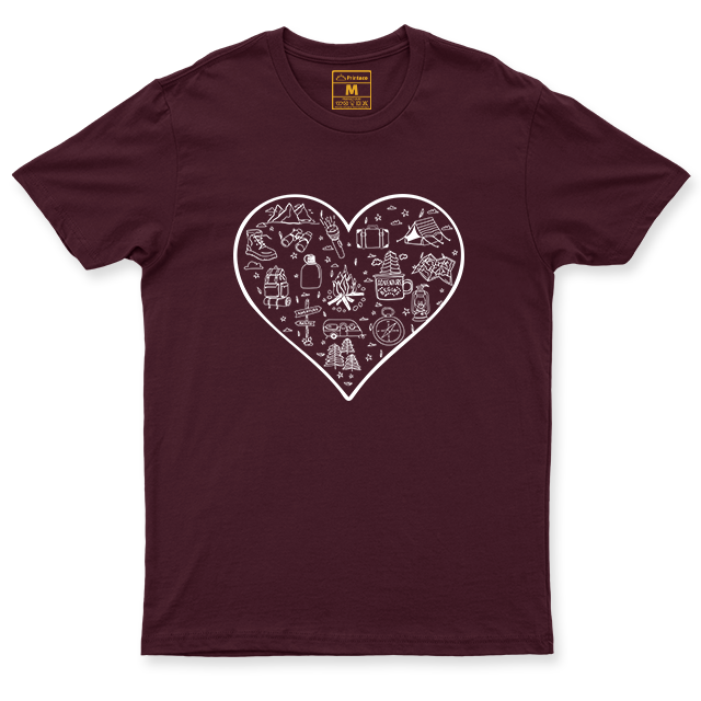 Drifit Shirt: Hiking Heart