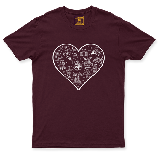 Drifit Shirt: Hiking Heart