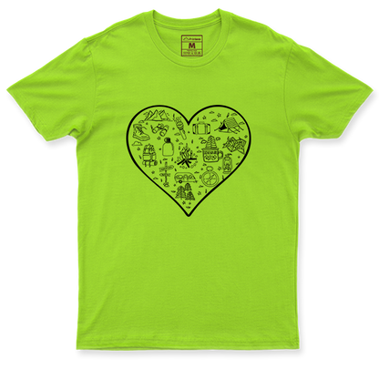 Drifit Shirt: Hiking Heart