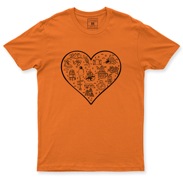 Drifit Shirt: Hiking Heart