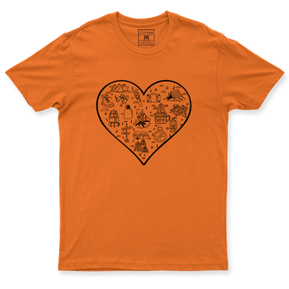 Drifit Shirt: Hiking Heart