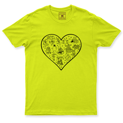 Drifit Shirt: Hiking Heart