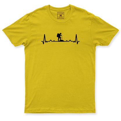 Drifit Shirt: Hiking Heartbeat