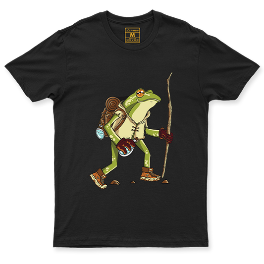 Drifit Shirt: Hiking Frog