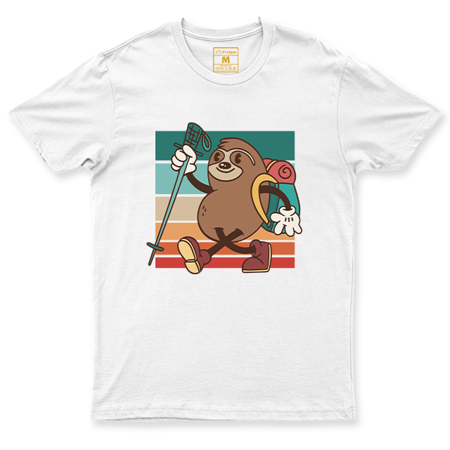 Drifit Shirt: Hiking Sloth
