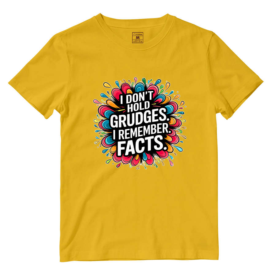 Cotton Shirt: Hold Grudges